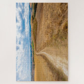 イタリアのVia Francigenaに沿ったトスカーナの風景 ジグソーパズル (縦)