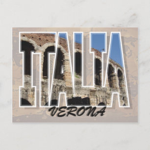 イタリアはがき,ベローナ ポストカード