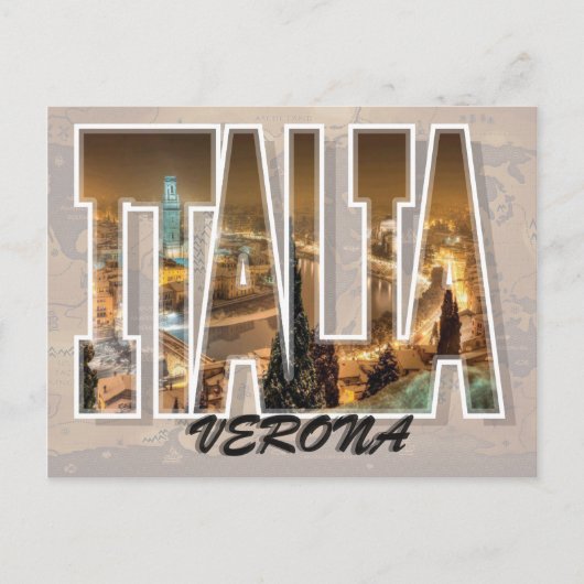 イタリアはがき,ベローナ ポストカード (正面)