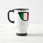 イタリアはカスタムなマグを影で覆います トラベルマグ (左)