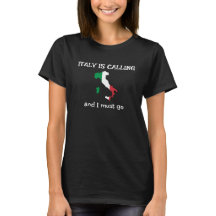 イタリアはデザインTシャツを呼んでいる