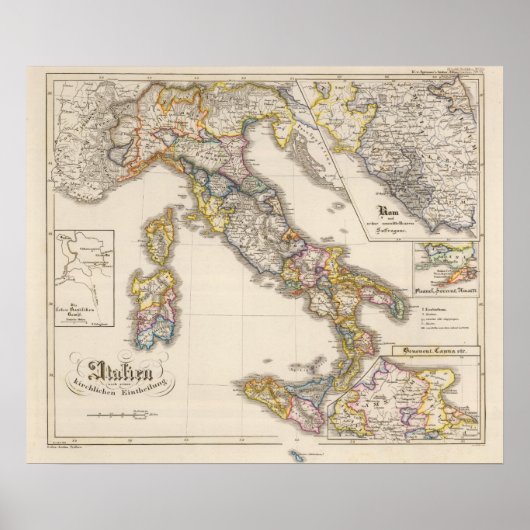 イタリアは彼の教会課に ポスター (正面)