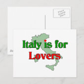 イタリアは恋人向きだ ポストカード (正面/裏面)
