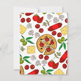 イタリアは素晴らしい料理で有名だ シーズンカード