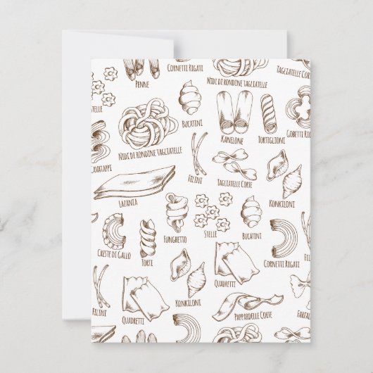 イタリアは素晴らしい料理で有名だ シーズンカード (正面)