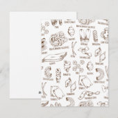 イタリアは素晴らしい料理で有名だ シーズンカード (正面/裏面)