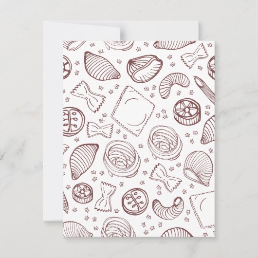 イタリアは素晴らしい料理で有名だ シーズンカード (正面)