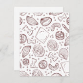 イタリアは素晴らしい料理で有名だ シーズンカード (正面/裏面)