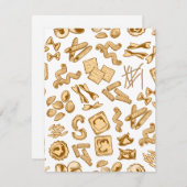 イタリアは素晴らしい料理で有名だ シーズンカード (正面/裏面)