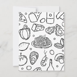 イタリアは素晴らしい料理で有名だ シーズンカード