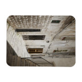 イタリアぶら下がったの路地で洗濯物を乾かす マグネット (横)