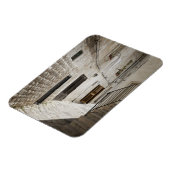 イタリアぶら下がったの路地で洗濯物を乾かす マグネット (左側)