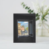 イタリアへのウィンドウ ポストカード (スタンド正面)