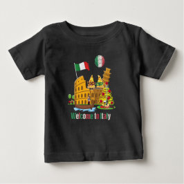 イタリアへようこそ ベビーTシャツ