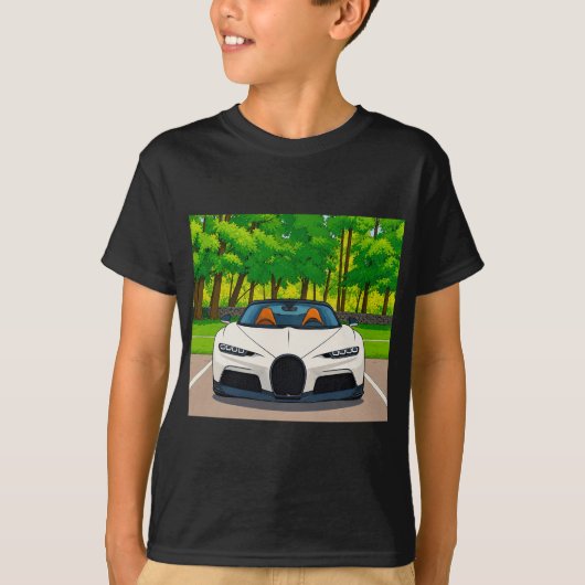 イタリアをドライブ Tシャツ (正面)