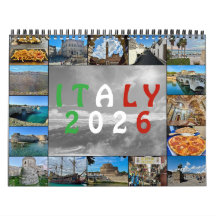 イタリアを上空から俯瞰 – 2026年 ドローン撮影カレンダー