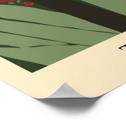 イタリアを訪れ、美しいアマルフィ海岸旅行 ポスター (角)