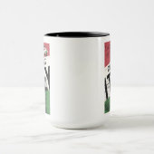 イタリアを訪問します来て下さい マグカップ (中央)