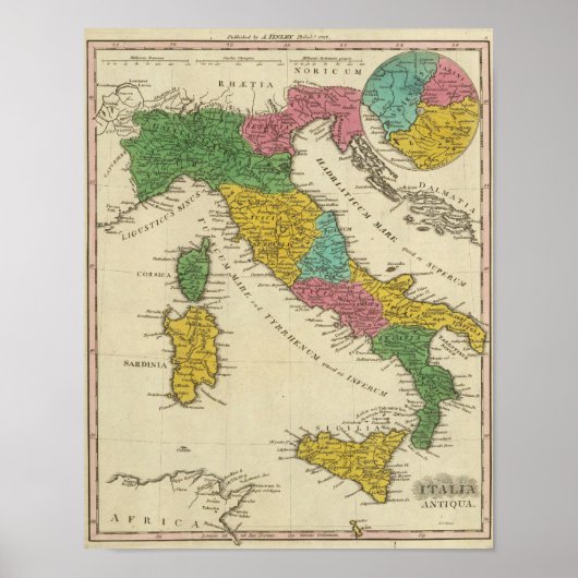 イタリアアンティカ ポスター (正面)