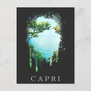 *~*イタリアアートカプリ島 ポストカード