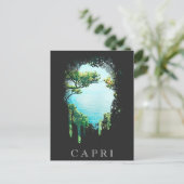 *~*イタリアアートカプリ島 ポストカード (スタンド正面)
