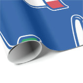 イタリアイタイタリアンリア·イタリアの手のジェスチャー ラッピングペーパー (ロールコーナー)