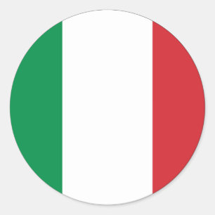 イタリアイタリアのユーロのステッカー ラウンドシール