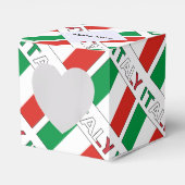 イタリアイタリアンと国旗の名前と並べて フェイバーボックス (正面サイド)