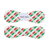 イタリアイタリアンと国旗の名前と並べて 野球ボール (パネル)