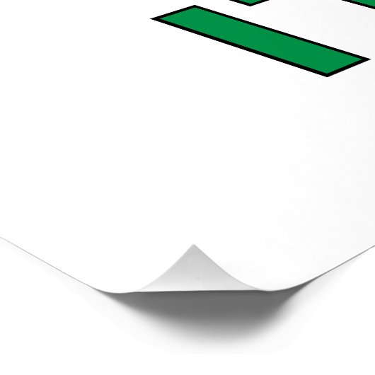 イタリアイタリアンと国旗の名前 ポスター (コーナー)