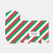 イタリアイタリアンの結婚式のパーティーの好意ボックスの国旗 フェイバーボックス (折り畳みなし)