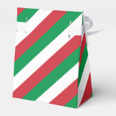 イタリアイタリアンの結婚式のパーティーの好意ボックスの国旗 フェイバーボックス (裏面サイド)