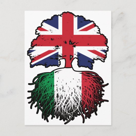 イタリアイタリアンイギリス英統一された国イギリス ポストカード (正面)
