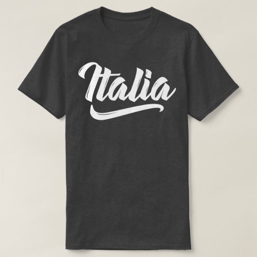 イタリアイタリアンイタリア伝統ファミリーラブ Tシャツ (デザイン正面)