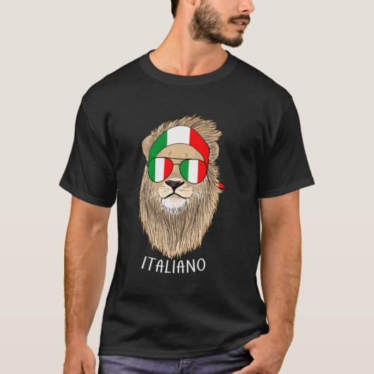 イタリアイタリアンイタリア国旗イタリアン伝統イタリア Tシャツ (正面)