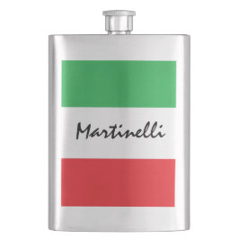 イタリアイタリアントリコレパーソナライズされたー国旗 フラスク