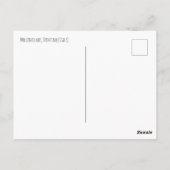 イタリアイタリアントレンティーノのアルプス州ドロミテス ポストカード (裏面)