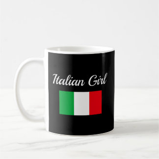 イタリアイタリアン国旗のプライドイタリアン – アメリカ コーヒーマグカップ