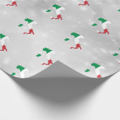 イタリアイタリアン国旗のマップの折り返し紙 ラッピングペーパー (角)