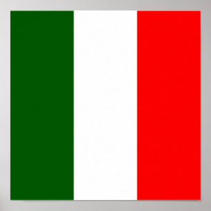 イタリアイタリアン国旗の国ホーム民族祖国 ポスター