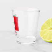 イタリアイタリアン国旗の地図 ショットグラス (右)