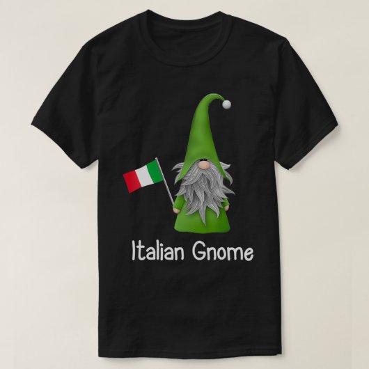 イタリアイタリアン国旗を掲げた格言 Tシャツ (デザイン正面)