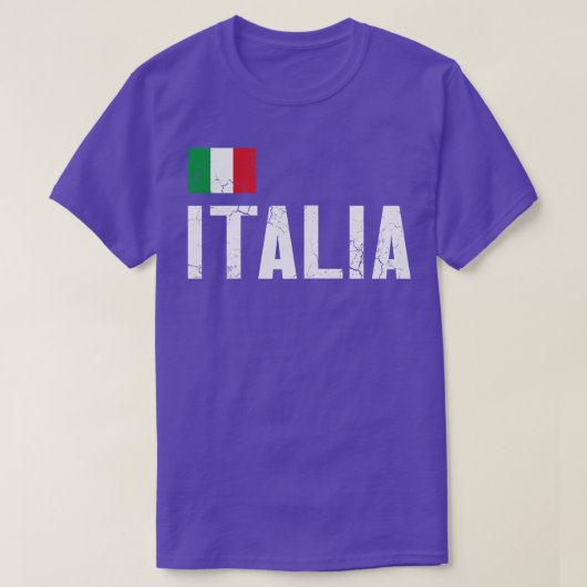 イタリアイタリアン国旗イタリア Tシャツ (デザイン正面)