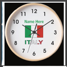 イタリアイタリアン国旗パーソナライズされた