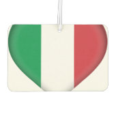 イタリアイタリアン国旗 カーエアーフレッシュナー (裏面)