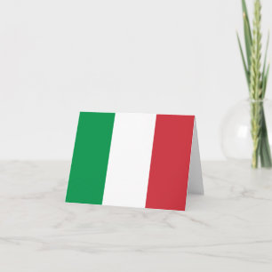 イタリアイタリアン国旗 カード