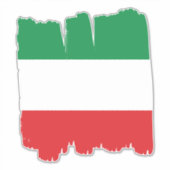 イタリアイタリアン国旗 シール (正面)