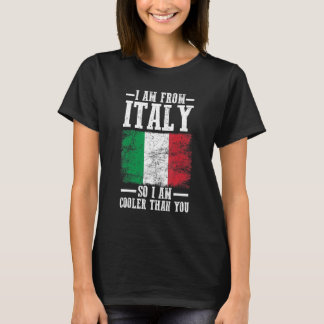 イタリアイタリアン国旗 Tシャツ