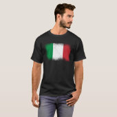 イタリアイタリアン国旗 Tシャツ (正面フル)