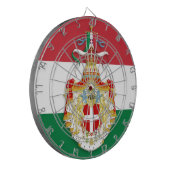 イタリアイタリアン王国の記章を含む国旗 ダーツボード (正面左)